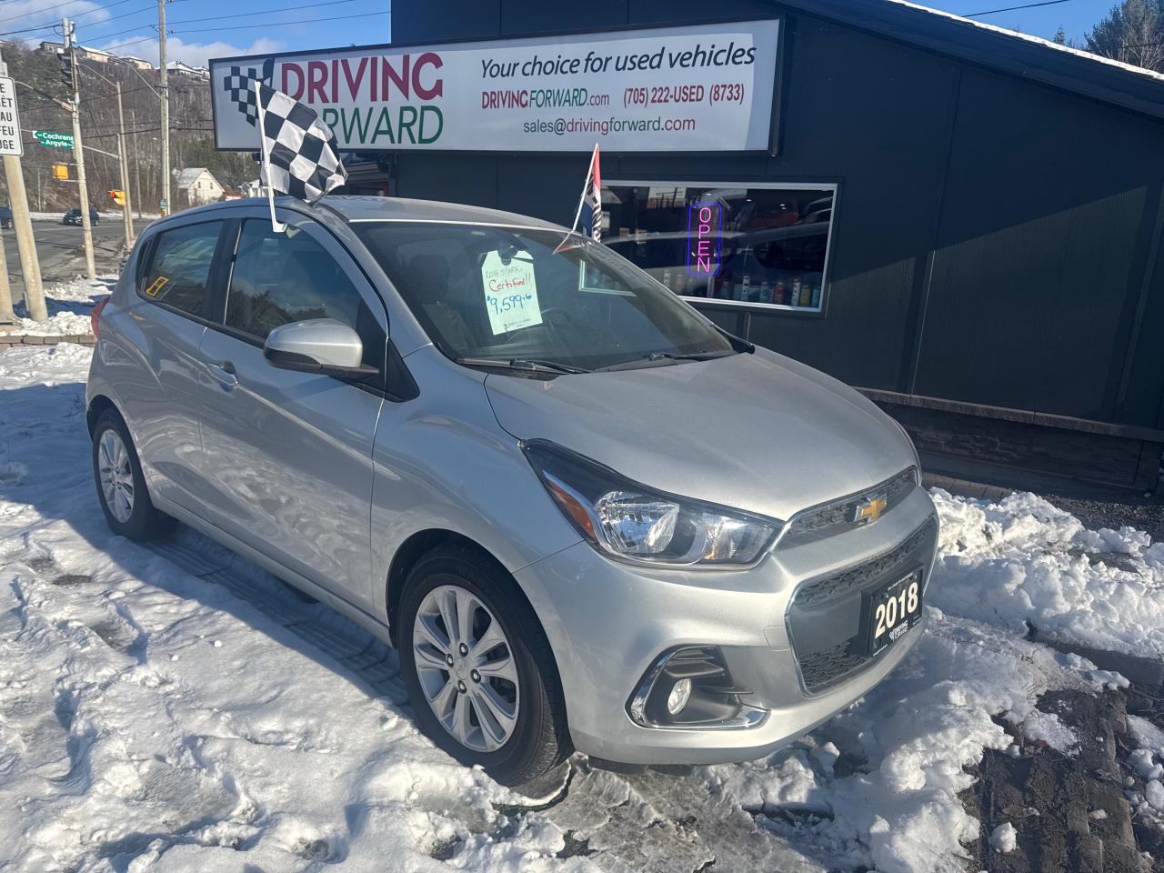 Used 2018 Chevrolet Spark 1LT CVT for sale in Greater Sudbury, ON