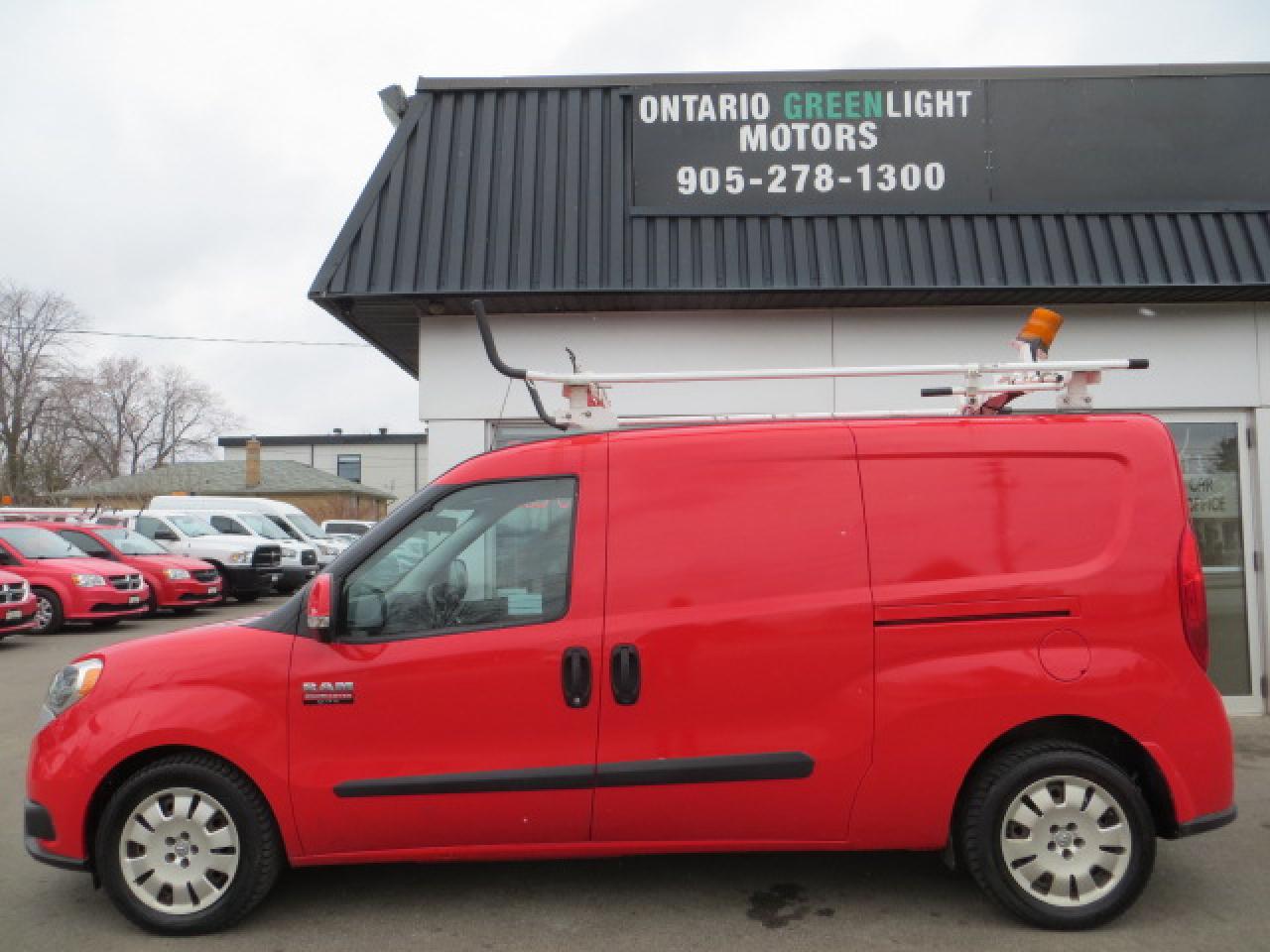 Used 2015 RAM ProMaster City CERTIFIED, LOW KM, LADDER RACKS, INVERTER, SHELVES for sale in Mississauga, ON