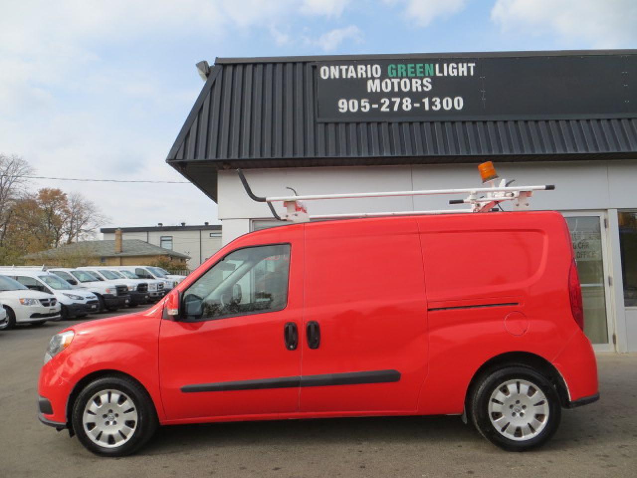 Used 2015 RAM ProMaster City CERTIFIED, LOW KM, LADDER RACKS, INVERTER, SHELVE for sale in Mississauga, ON