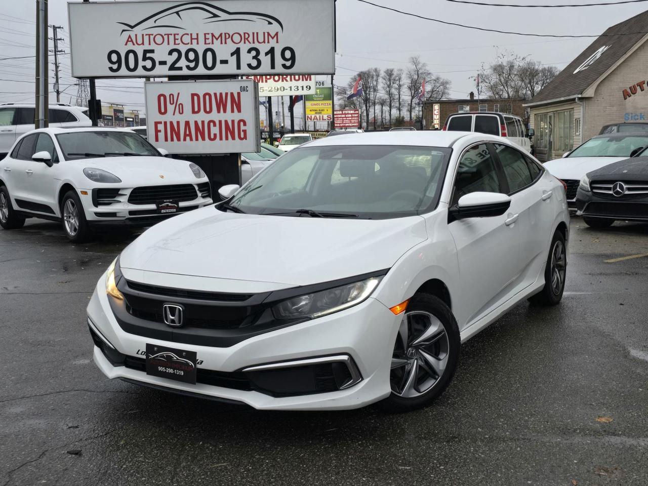 Used 2020 Honda Civic LX / Honda Sensing / Reverse Cam / Carplay for sale in Mississauga, ON