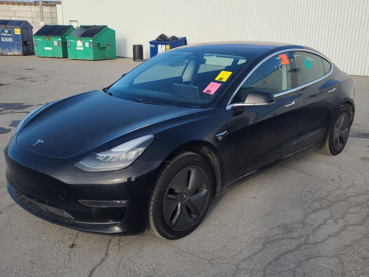 Used 2019 Tesla Model 3 Long Range / Leather / Navi / Pano Roof for sale in Mississauga, ON