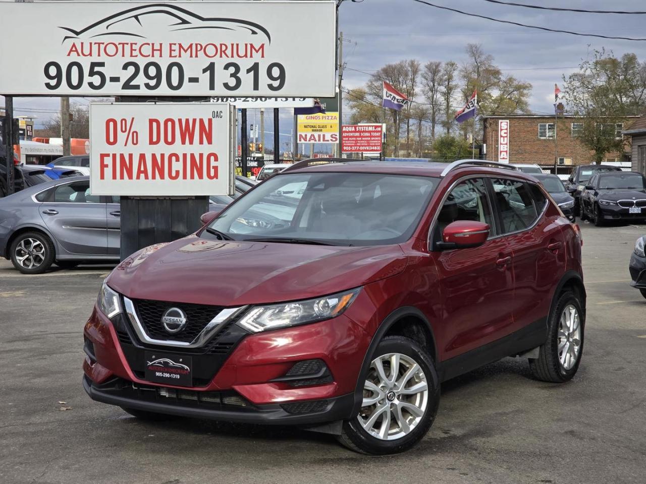 Used 2021 Nissan Qashqai SV AWD / Sunroof / Push Start / Heated Steering for sale in Mississauga, ON