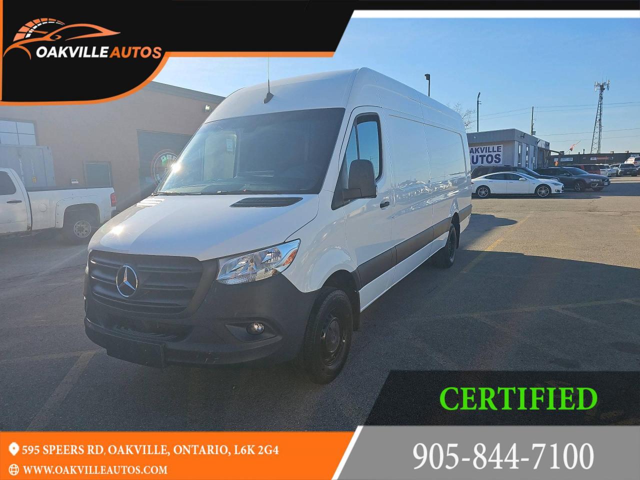 Used 2021 Mercedes-Benz Sprinter Cargo 3500 High Roof I4 170