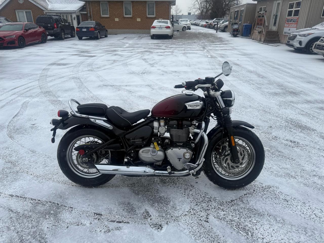 2024 Triumph Bonneville SPEEDMASTER, LIKE NEW, LIGHT DAMAGE, ONLY 700KMS, - Photo #6