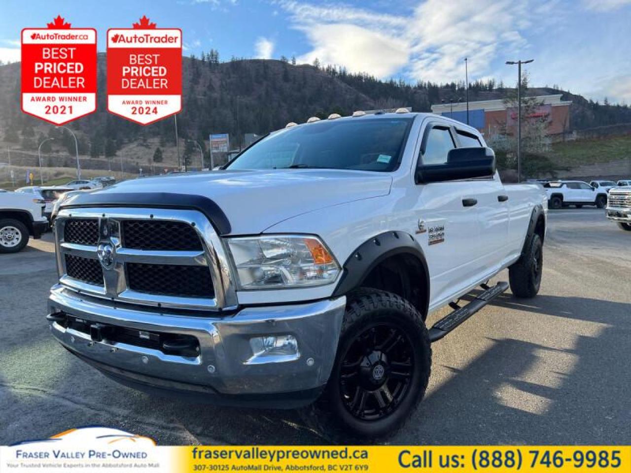 Used 2016 RAM 3500 SLT  Diesel, Local, Loaded, Nav, Heated Steering for sale in Abbotsford, BC