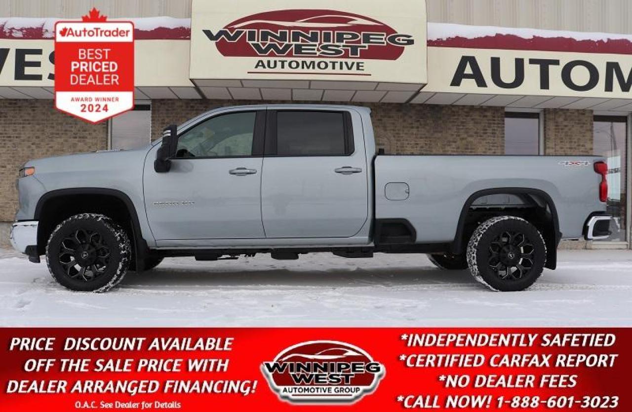 Used 2024 Chevrolet Silverado 2500 HD LT PREM 6.6L DURAMAX 4X4, LOADED, HTD SEAT/WHEEL for sale in Headingley, MB