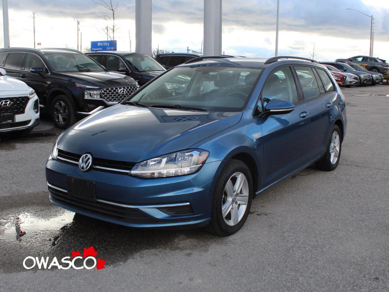 Used 2018 Volkswagen Golf Sportwagen 2.0L SportWagen! Great Shape! Certified! for sale in Whitby, ON