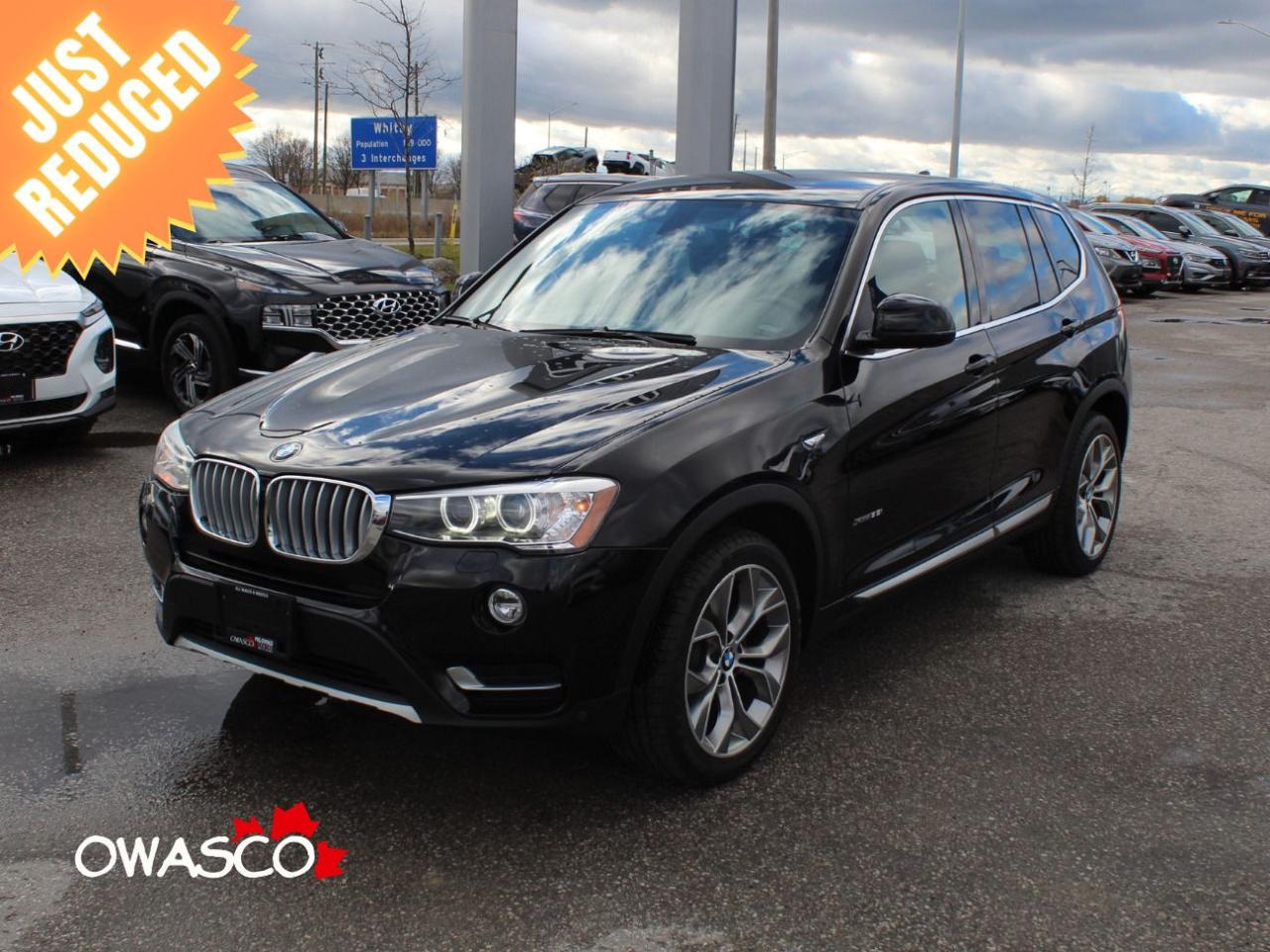 Used 2017 BMW X3 3.0L Good KMs! Nice Clean SUV! for sale in Whitby, ON