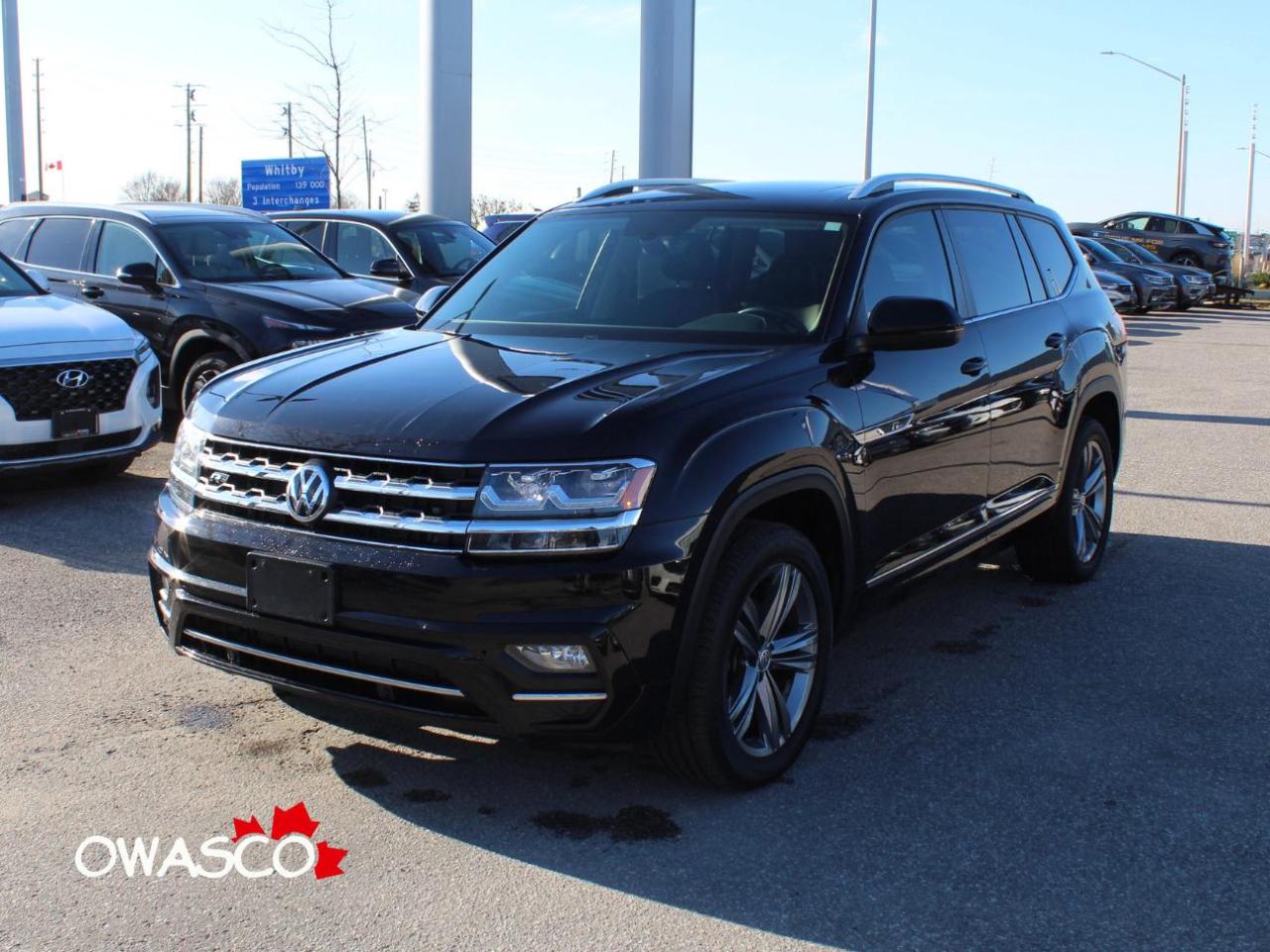 Used 2019 Volkswagen Atlas 3.6L Highline R-Line! One Owner! Certified! for sale in Whitby, ON