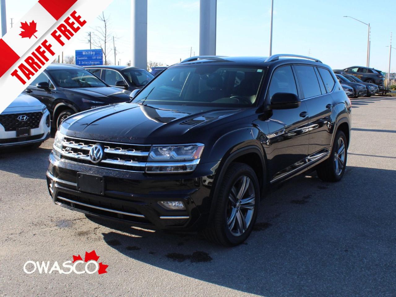 Used 2019 Volkswagen Atlas 3.6L Highline R-Line! One Owner! Certified! for sale in Whitby, ON