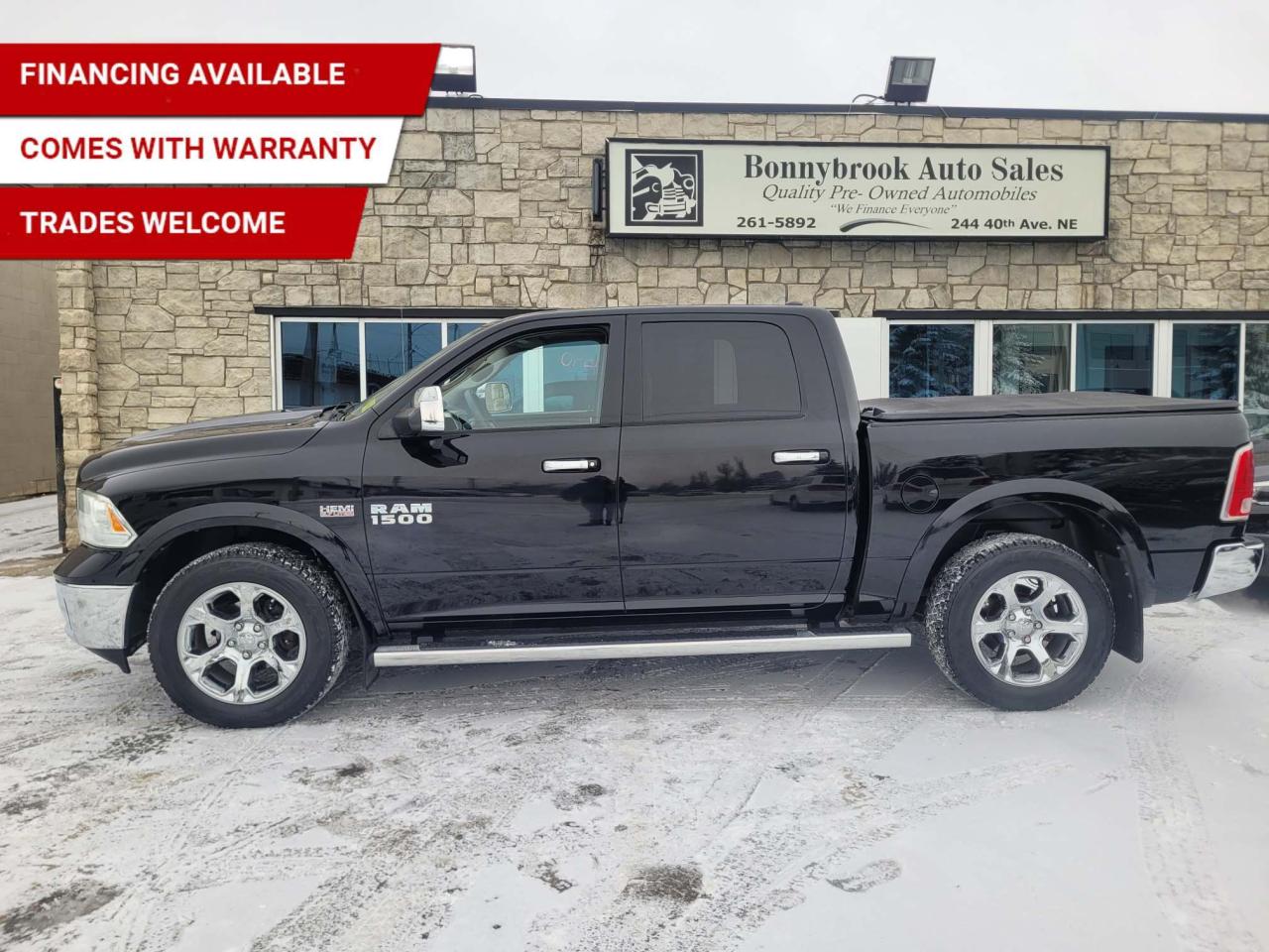 Used 2013 RAM 1500 4WD Crew Cab Laramie/NAVIGATION/LEATHER/SUNROOF for sale in Calgary, AB