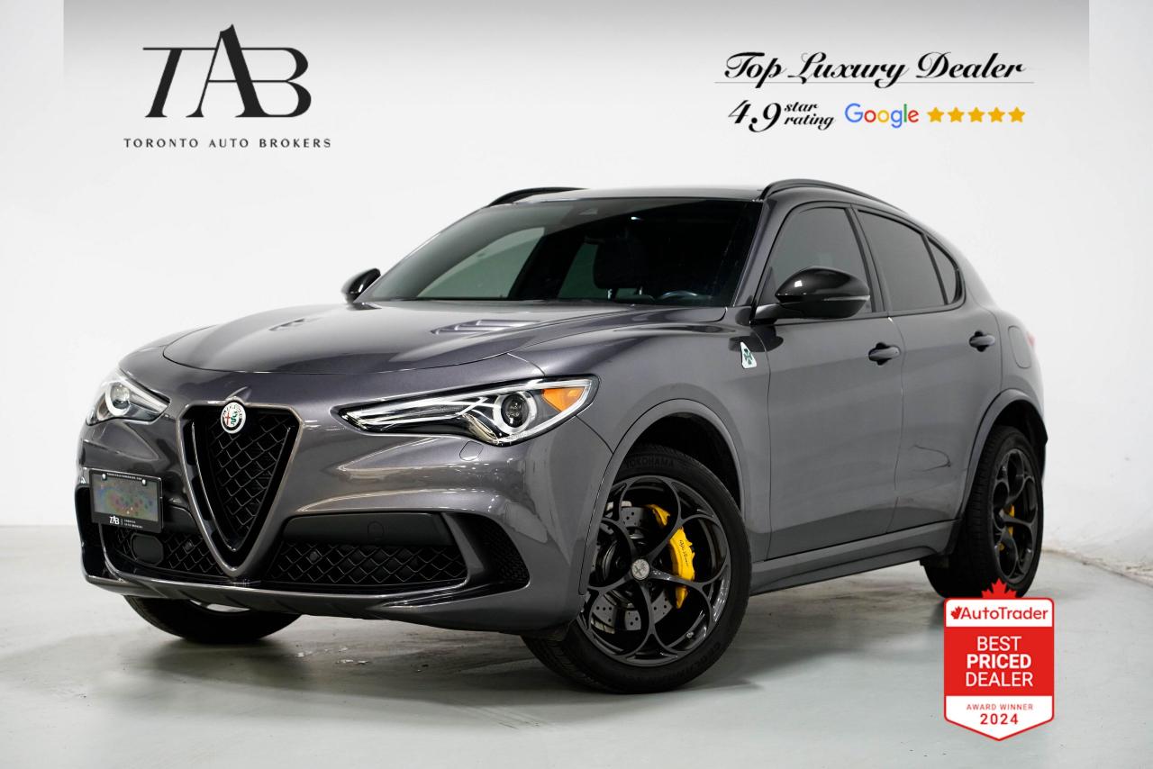 Used 2021 Alfa Romeo Stelvio QUADRIFOGLIO | CARBON TRIM | 20 IN WHEELS for sale in Vaughan, ON