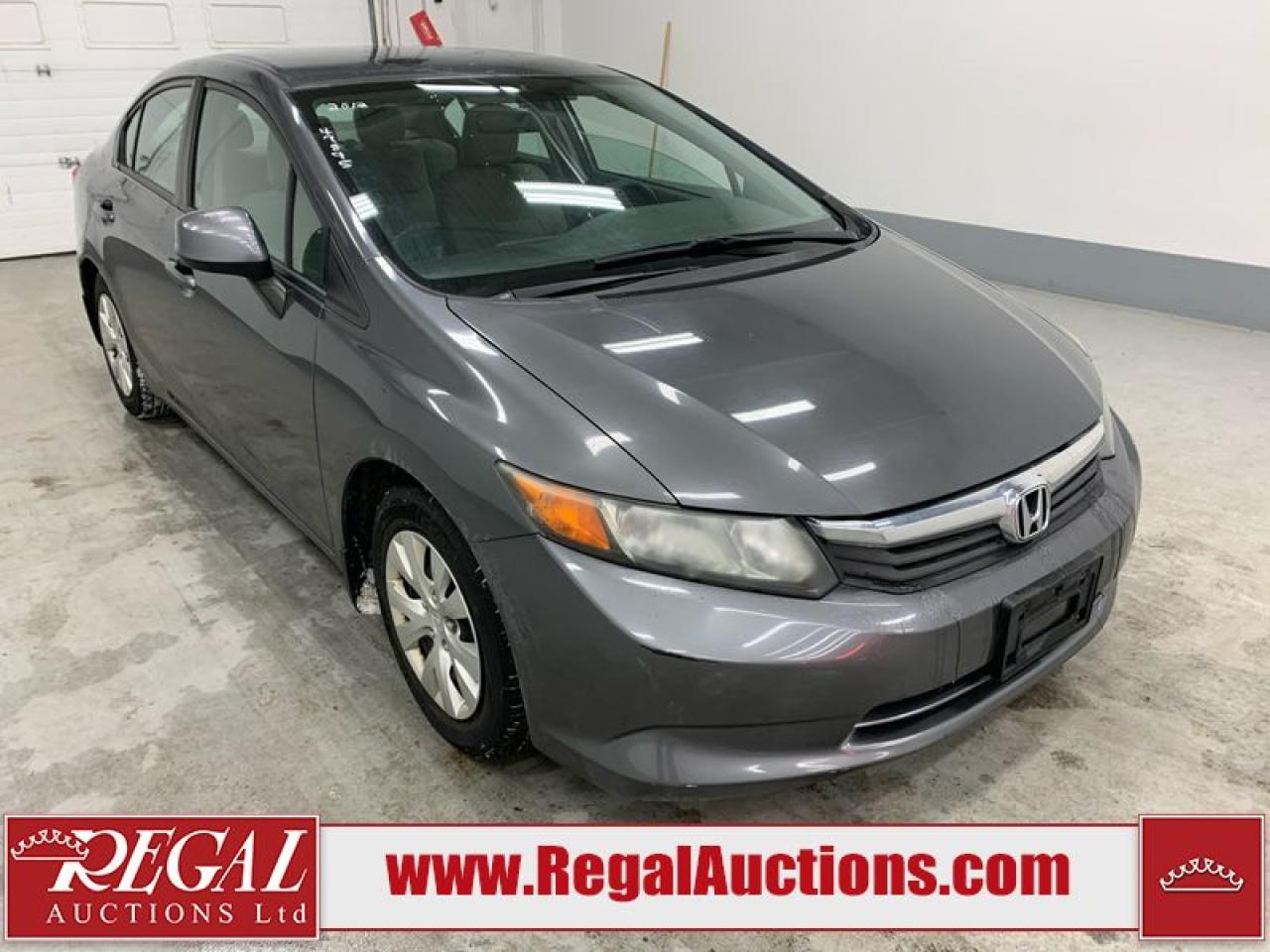 Used 2012 Honda Civic LX for sale in Calgary, AB