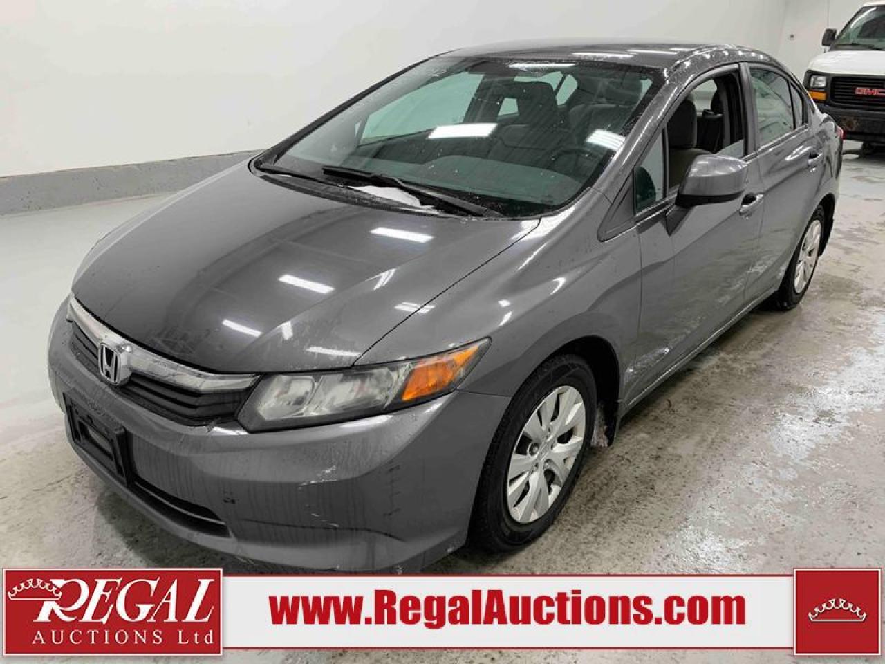 Used 2012 Honda Civic LX for sale in Calgary, AB