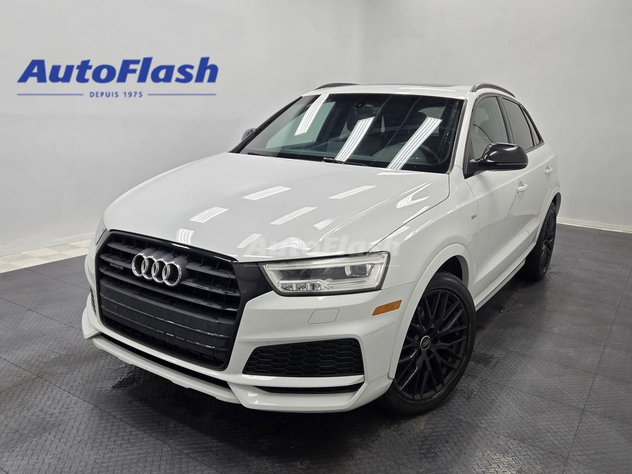 Used 2018 Audi Q3 TECHNIK, S-LINE, TOIT, CUIR, NAVIGATION for sale in Saint-Hubert, QC