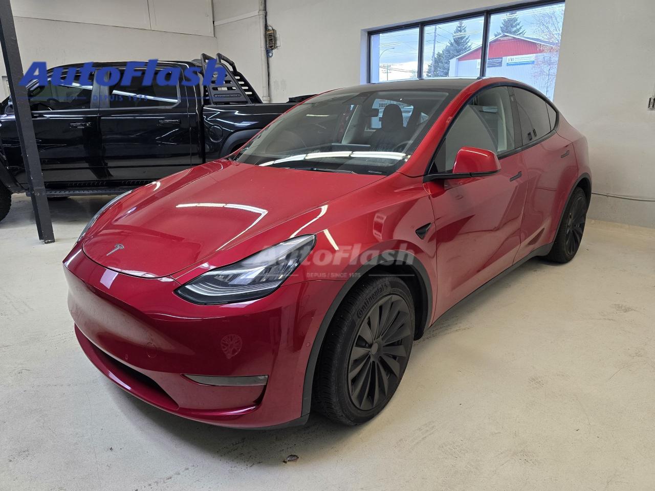 Used 2022 Tesla Model Y LONG RANGE, AWD, CAMERA, VOLANT CHAUFF for sale in Saint-Hubert, QC