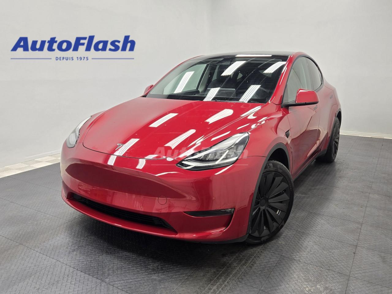 Used 2022 Tesla Model Y LONG RANGE, AWD, CAMERA, VOLANT CHAUFF for sale in Saint-Hubert, QC