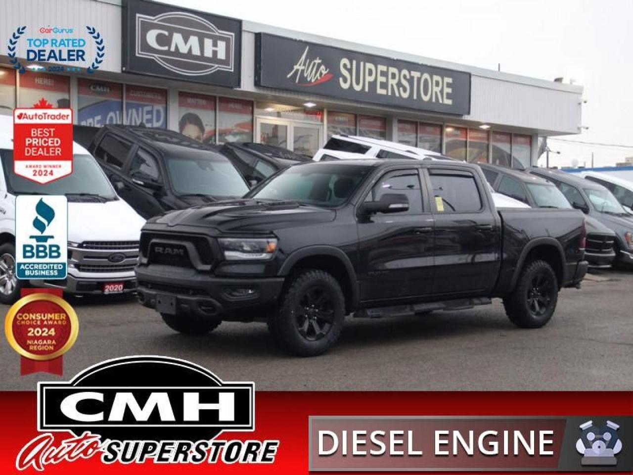 Used 2020 RAM 1500 Rebel  **BLACK PKG - 3.0L V6 ECODIESEL** for sale in St. Catharines, ON