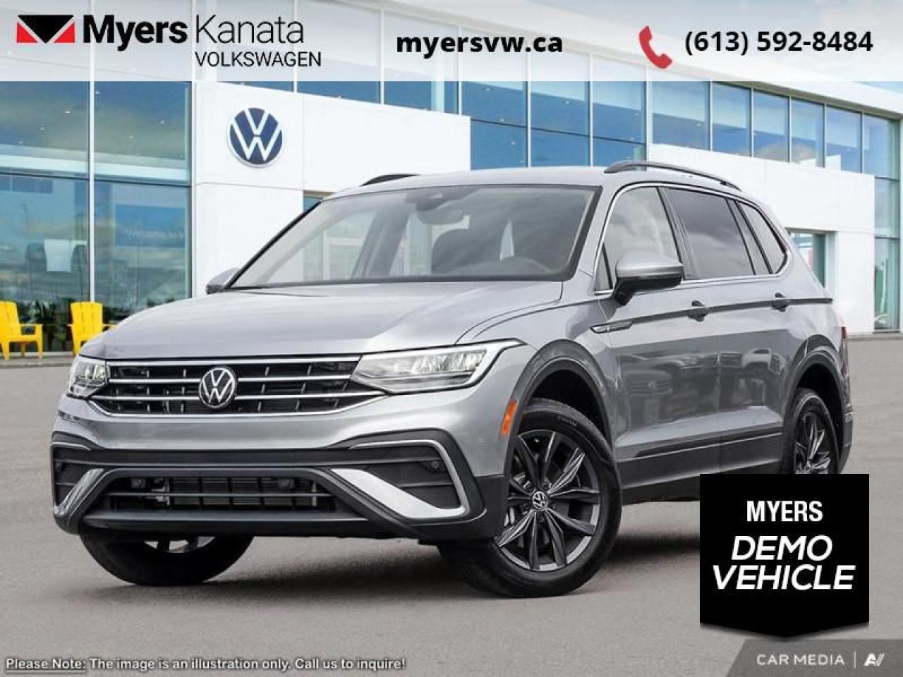 Used 2024 Volkswagen Tiguan Comfortline  - Sunroof for sale in Kanata, ON