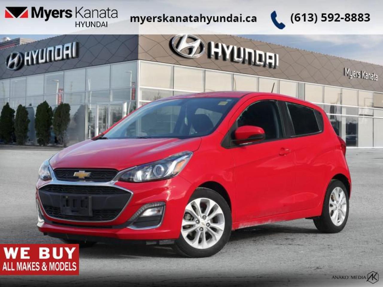 Used 2021 Chevrolet Spark LT  - Aluminum Wheels -  Cruise Control - $56.96 /Wk for sale in Kanata, ON