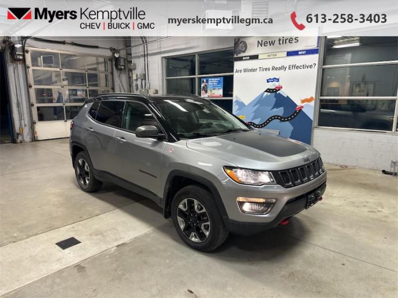 Used 2018 Jeep Compass Trailhawk  - Leather Seats for sale in Kemptville, ON