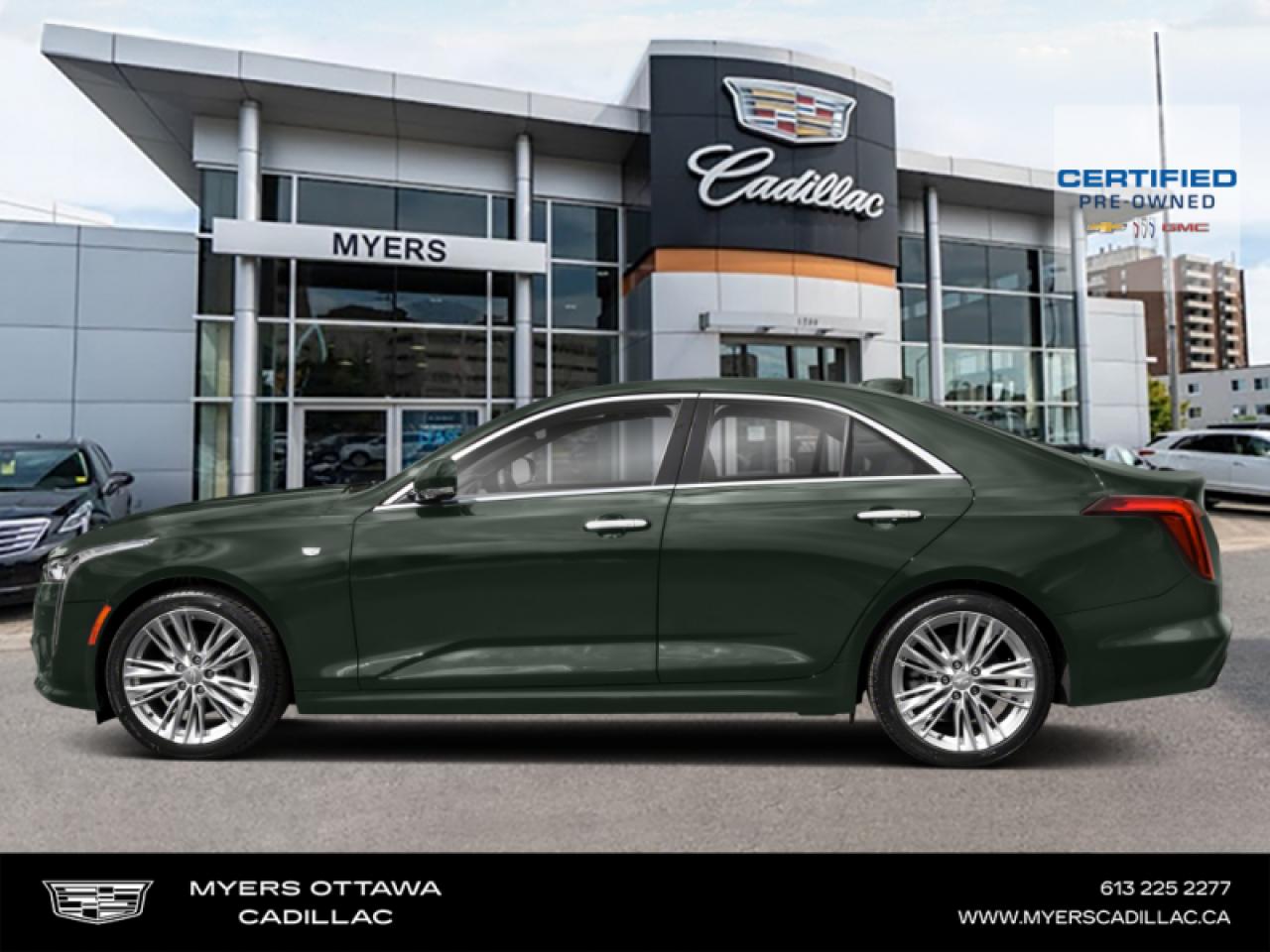 Used 2021 Cadillac CTS Premium Luxury  CT4 PREMIUM, AWD, 2.7 TURBO, SUNROOF for sale in Ottawa, ON