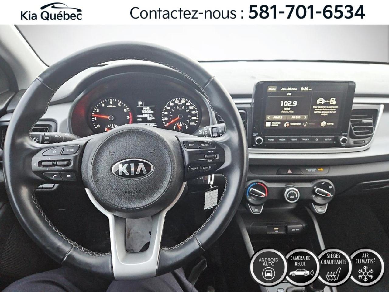 Used 2021 Kia Rio5 LX+ * IVT* CARPLAY* SIEGES CHAUFFANTS* CAMERA* for sale in Québec, QC