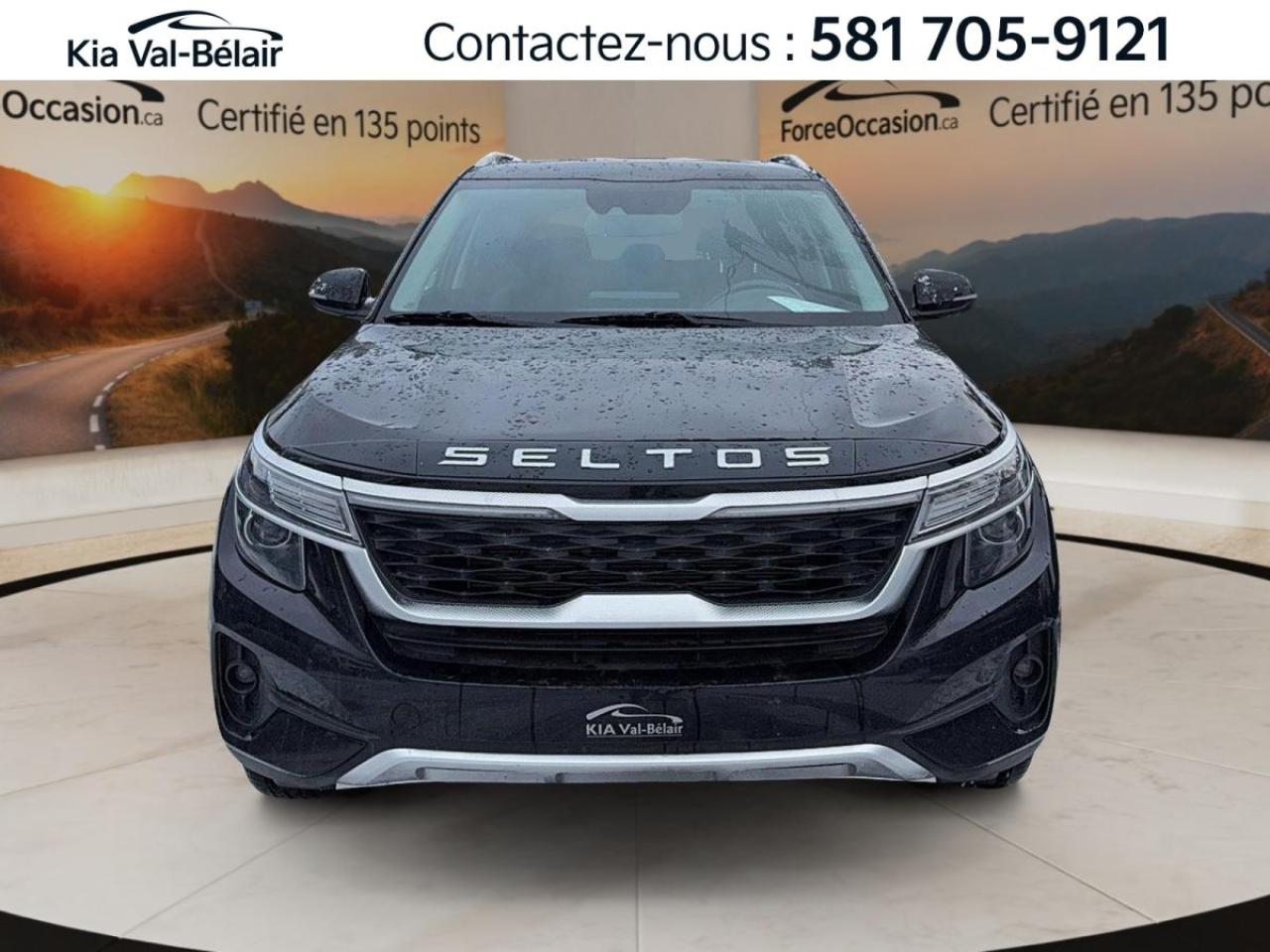 Used 2021 Kia Seltos EX * AWD* TOIT* CUIR* ANGLES MORTS* CARPLAY* for sale in Québec, QC