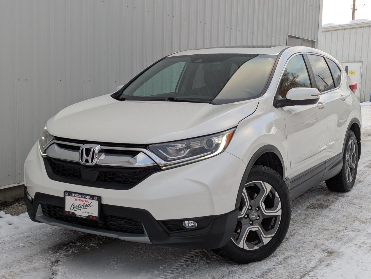 Used 2017 Honda CR-V EX-L $224 BI-WEEKLY - NO REPORTED ACCIDENTS, GREAT ON GAS, LOCAL TRADE, PAINT PROTECTION FILM for sale in Cranbrook, BC