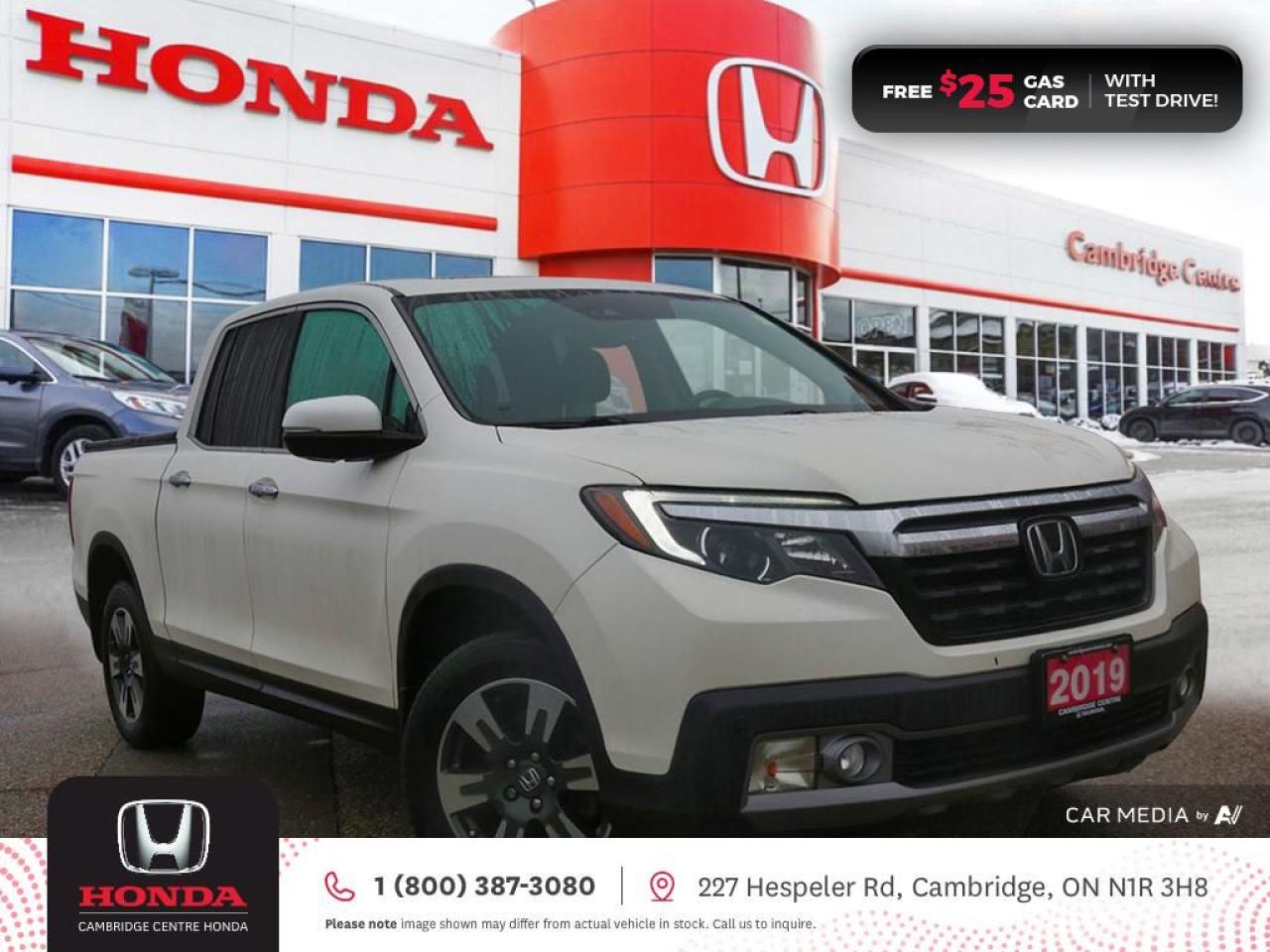 Used 2019 Honda Ridgeline Touring REARVIEW CAMERA | GPS NAVIGATION | HONDA SENSING TECHNOLOGIES for sale in Cambridge, ON