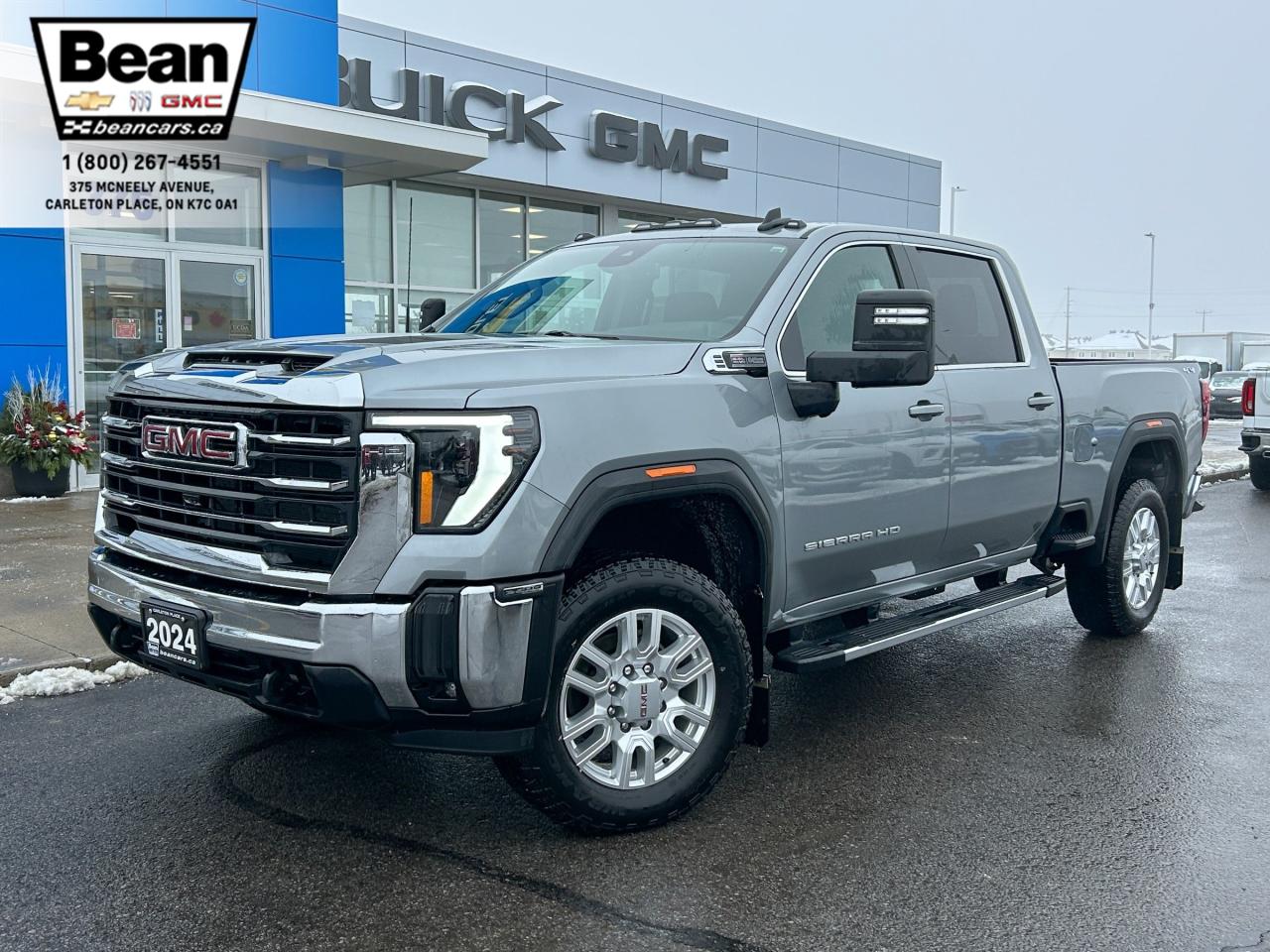 Used 2024 GMC Sierra 2500 HD SLE 6.6L V8 WITH REMOTE START/ENTRY, HEATED SEATS, HEATED STEERING WHEEL, HITCH GUIDANCE, HD SURROUND VISION, APPLE CARPLAY AND ANDROID AUTO for sale in Carleton Place, ON