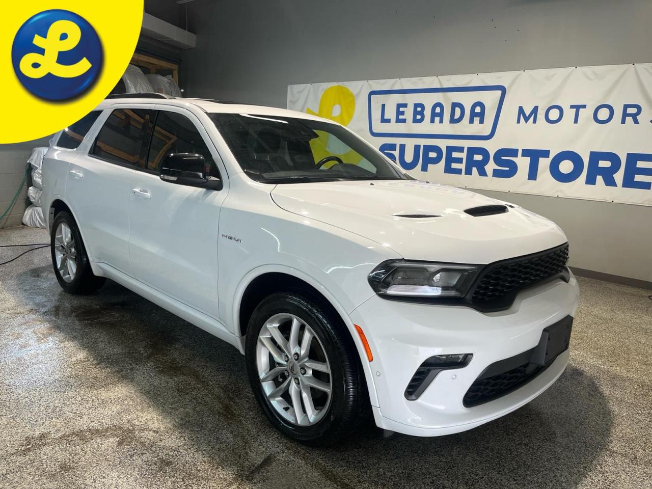 Used 2023 Dodge Durango R/T PLUS AWD HEMI * 7 Passenger * Navigation 10.1inch display * Nappa leatherfaced bucket seats * Power Sunroof * Power liftgate * Harman/Kardon A for sale in Cambridge, ON