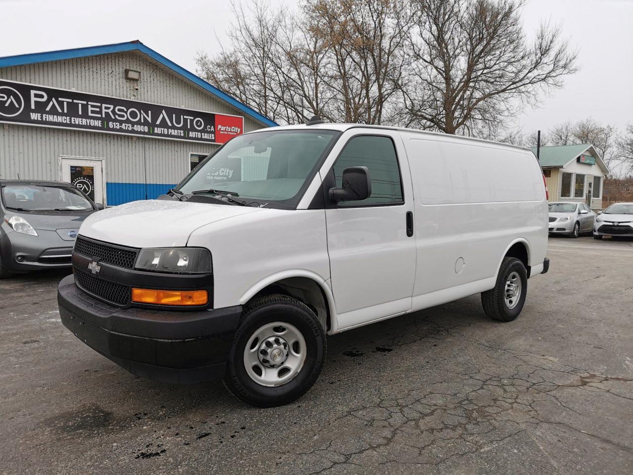 <p>136" WHEELBASE - SIDE CARGO DOORS - REVERSE CAM&nbsp;</p><p>🚐 **Discover the Versatility of the 2020 Chevrolet Express 2500!** 🚐 Looking for a reliable and spacious vehicle that can handle all your needs? Look no further than this pre-owned 2020 Chevrolet Express 2500, now available at Patterson Auto Sales! Equipped with a robust 4.3L V6 engine, this van delivers the perfect blend of power and efficiency, making it ideal for both city driving and long-distance hauls. Whether you're transporting goods, tools, or your team, the Chevrolet Express 2500 offers unmatched versatility and ample cargo space to get the job done. Step inside and experience the comfort and practicality of a vehicle designed with you in mind. With its durable interior and user-friendly features, every drive is a breeze. Don't miss out on this opportunity to own a dependable van that's ready to work as hard as you do. Visit us today and take the 2020 Chevrolet Express 2500 for a test drive! Your next adventure awaits. 🌟</p>