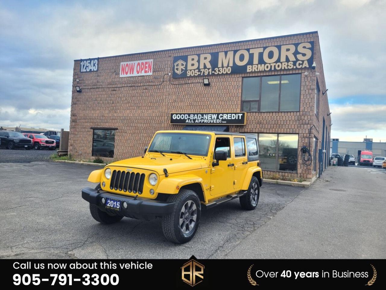 Used 2015 Jeep Wrangler Unlimited Sahara | No Accidents for sale in Bolton, ON