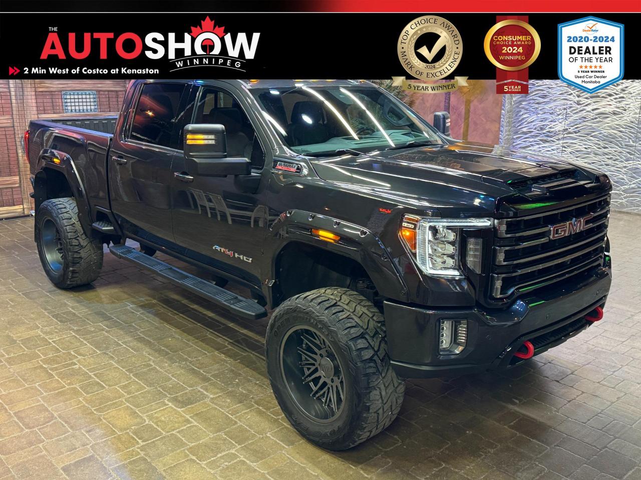 Used 2020 GMC Sierra 2500 HD AT4-MONSTER BUILD, MUST SEE, MASSIVE UPGRADES!! for sale in Winnipeg, MB