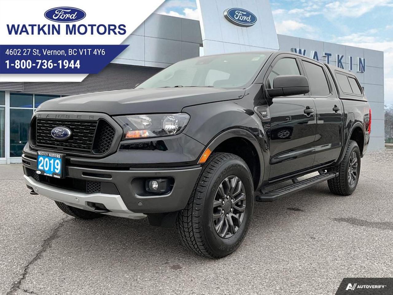 Used 2019 Ford Ranger SUPERCREW 4X4 XLT for sale in Vernon, BC