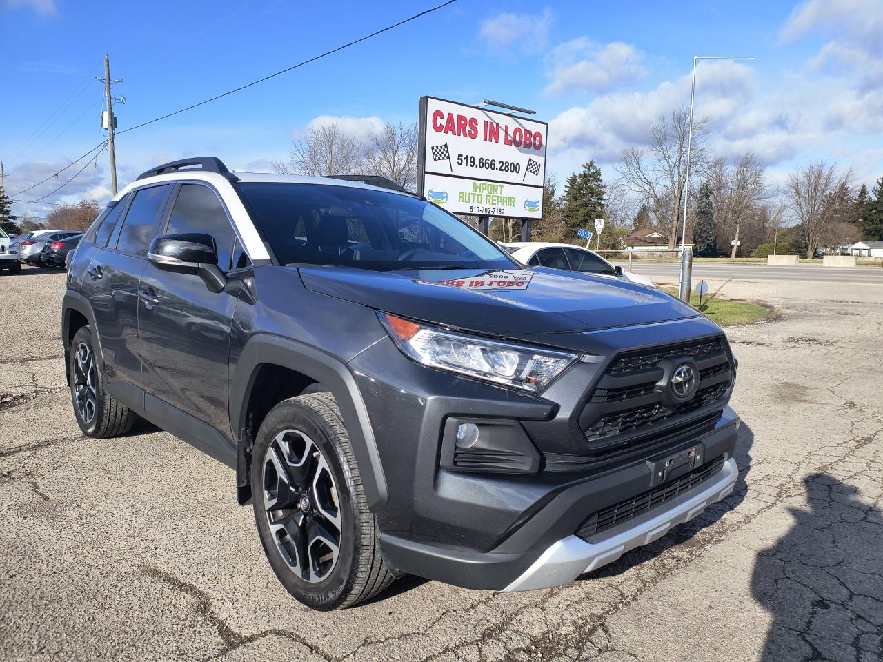 Used 2019 Toyota RAV4 AWD Trail Edition for sale in Komoka, ON