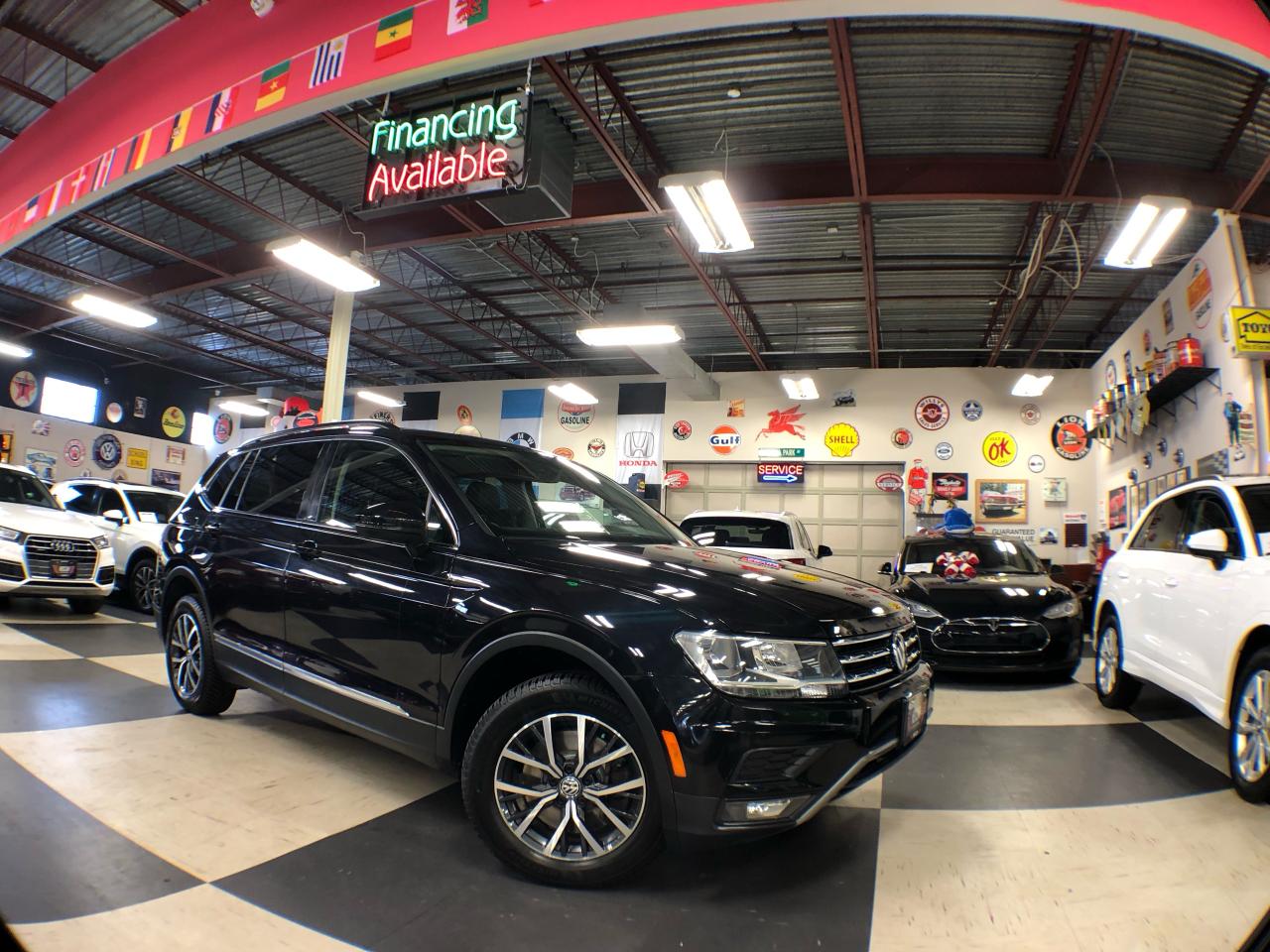 Used 2018 Volkswagen Tiguan COMFORTLINE 7PASS CARPLAY LEATHER PANO/ROOF B/SPOT for sale in North York, ON