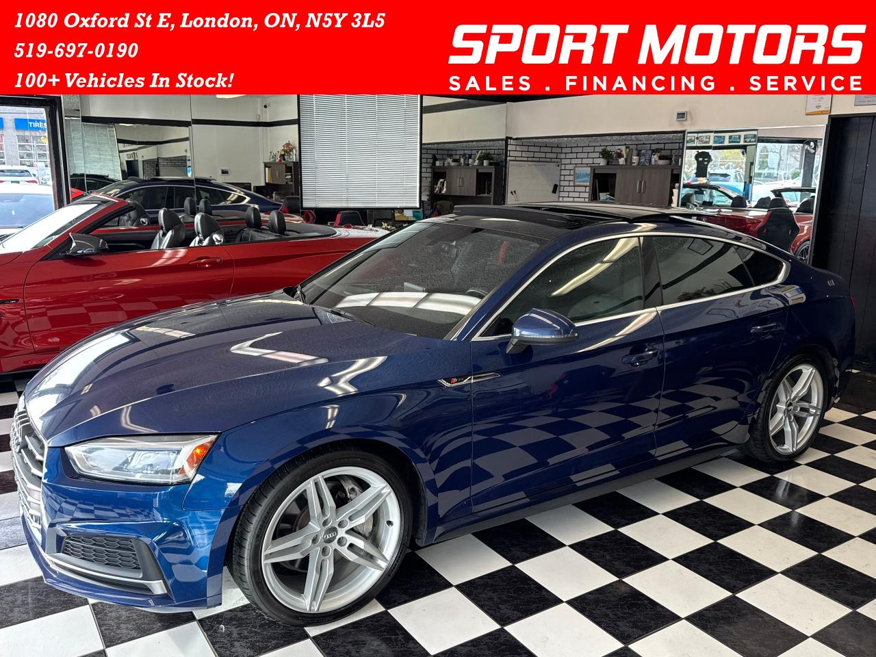 2018 Audi A5 Progressiv Sportback AWD+New Tires+Cooled Leather