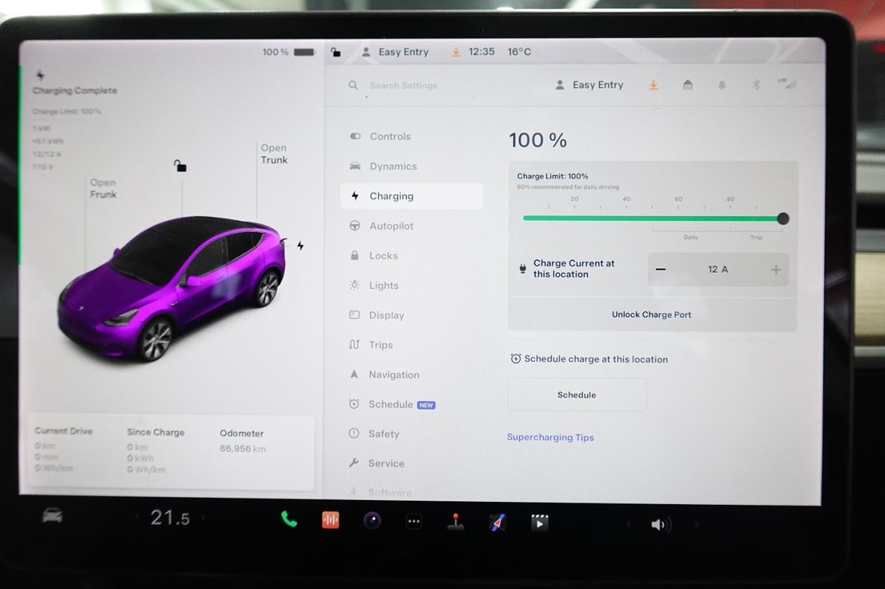 2021 Tesla Model Y LONG RANGE, AWD, 0 CLAIM, ONE OWNER, MINT - Photo #23