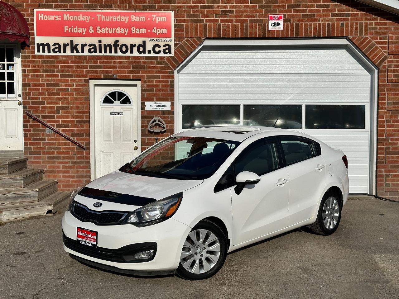 Used 2015 Kia Rio EX Heated Cloth Sunroof Bluetooth XM A/C RemStart for sale in Bowmanville, ON