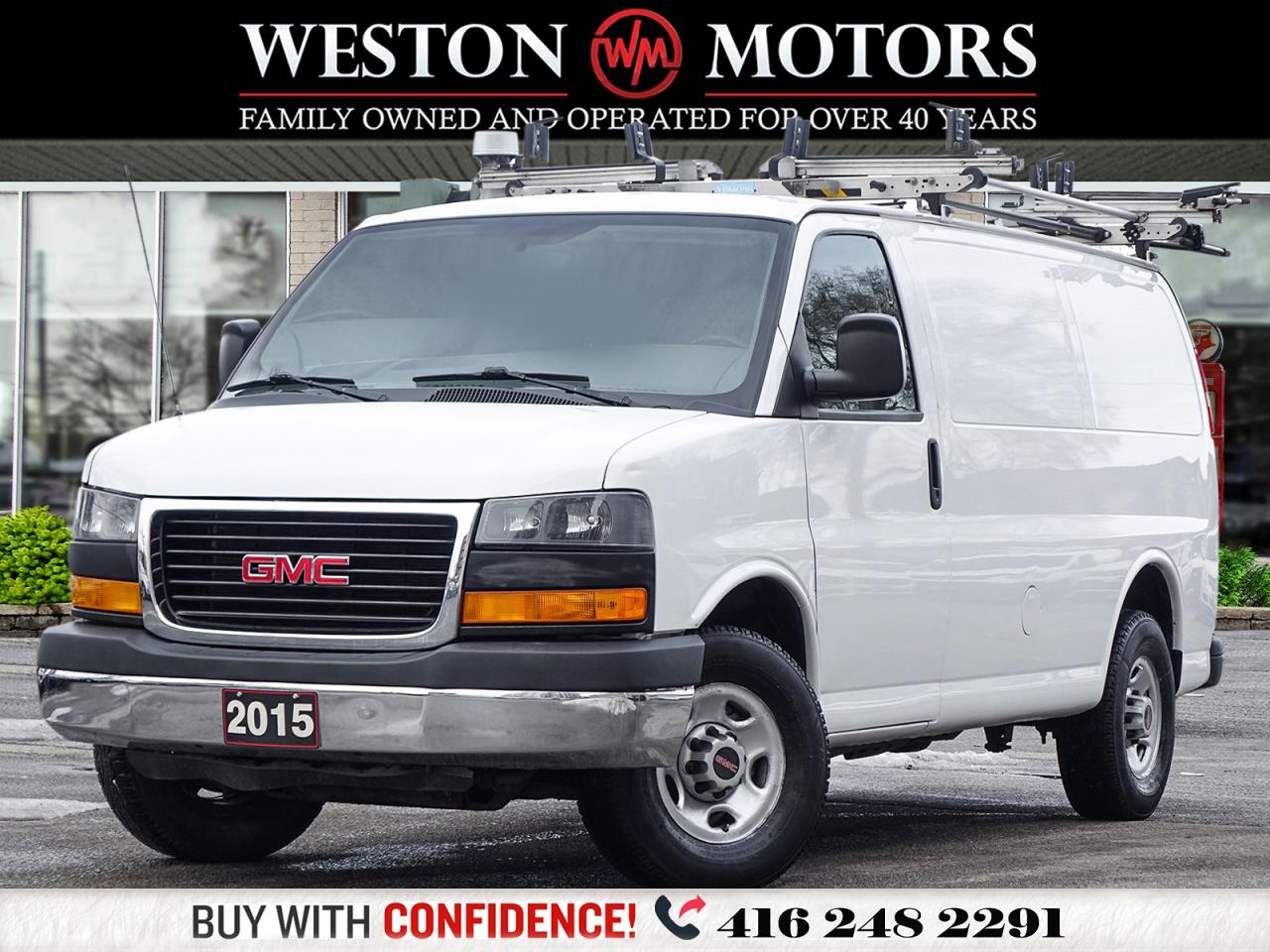 Used 2015 GMC Savana 2500 SHELVING*4.8L*ROOF RACK* for sale in Toronto, ON