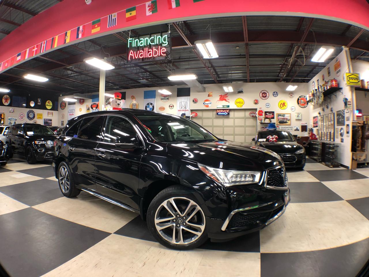 Used 2018 Acura MDX TECH PKG 7 PASS LEATHER P/SUNROOF NAVI B/SPOT CAME for sale in North York, ON