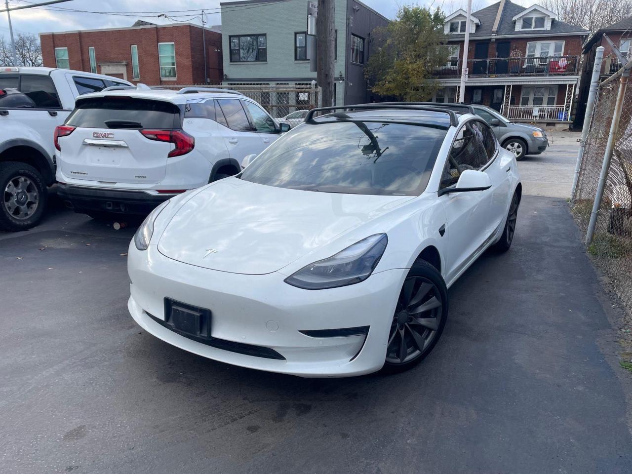 Used 2021 Tesla Model 3 Standard Range Plus *WHITE INTERIOR, BACKUP CAM* for sale in Hamilton, ON