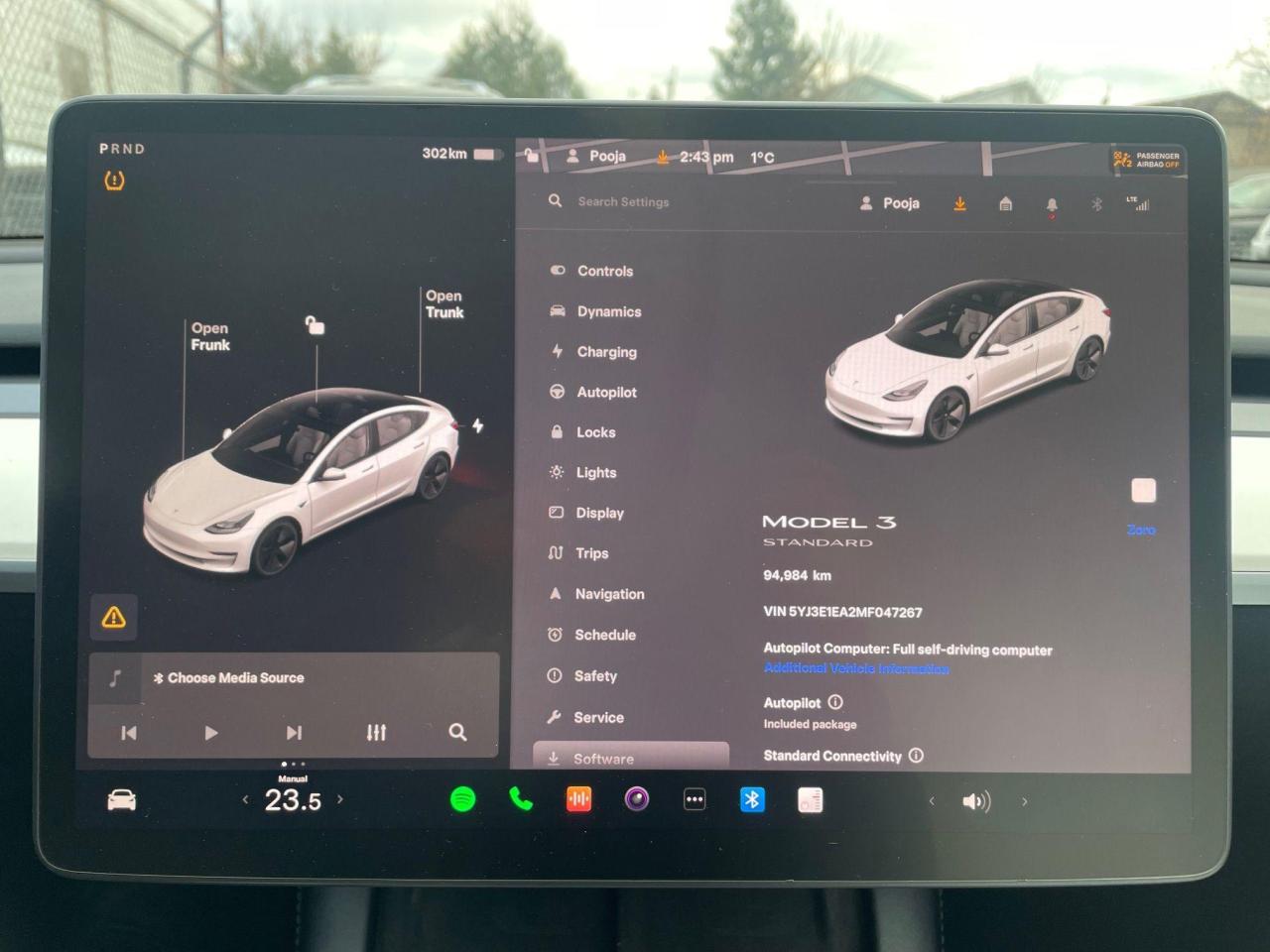 2021 Tesla Model 3 Standard Range Plus *WHITE INTERIOR, BACKUP CAM* - Photo #20