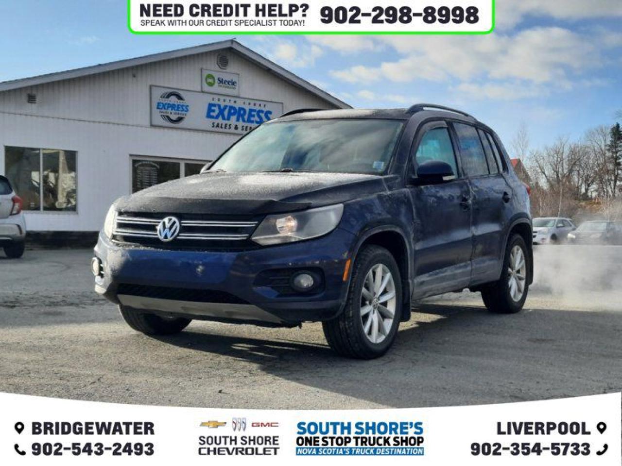 Recent Arrival! Blue 2017 Volkswagen Tiguan Wolfsburg 4Motion AWD 6-Speed Automatic with Tiptronic 2.0L I4 TSI Turbocharged Clean Car Fax, AWD, 8 Speakers, ABS brakes, Air Conditioning, Alloy wheels, Auto-dimming Rear-View mirror, Automatic temperature control, Bluetooth Mobile Phone Connectivity, Brake assist, CD player, Delay-off headlights, Dual front side impact airbags, Electronic Stability Control, Exterior Parking Camera Rear, Front dual zone A/C, Front fog lights, Heated door mirrors, Heated Front Comfort Seats, Heated front seats, Illuminated entry, Leather steering wheel, Leatherette Seating Surfaces, Low tire pressure warning, Occupant sensing airbag, Outside temperature display, Overhead airbag, Overhead console, Panic alarm, Power door mirrors, Power driver seat, Power steering, Power windows, Radio data system, Rear window defroster, Rear window wiper, Remote keyless entry, Roof rack: rails only, Security system, Speed control, Speed-sensing steering, Spoiler, Steering wheel mounted audio controls, Tachometer, Telescoping steering wheel, Tilt steering wheel, Traction control, Trip computer, Variably intermittent wipers.