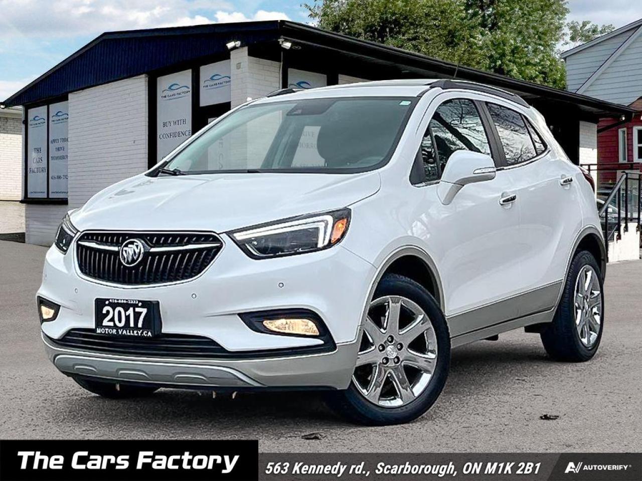 Used 2017 Buick Encore Premium AWD Navigation / Camera / Apple Carplay! for sale in Scarborough, ON