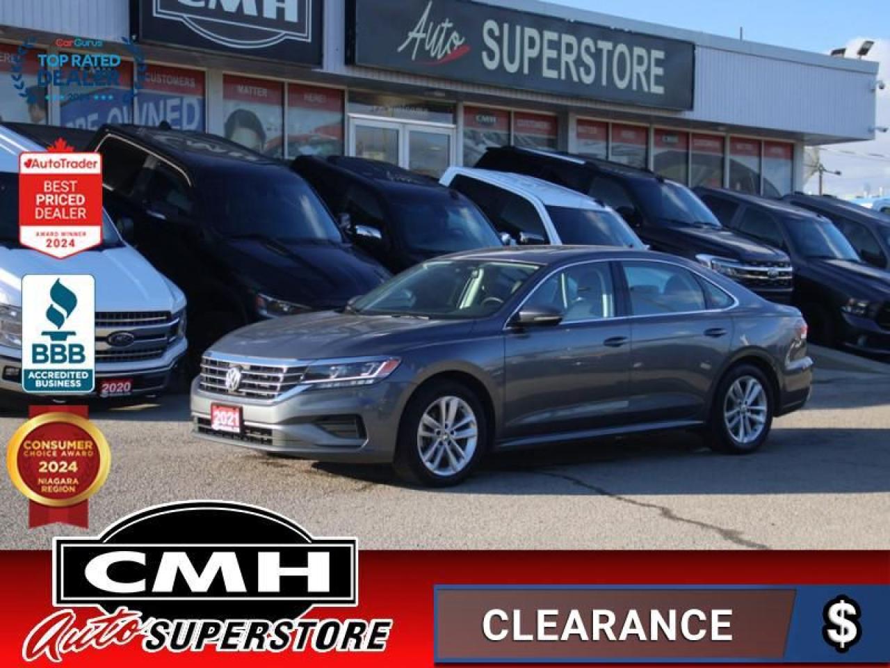 Used 2021 Volkswagen Passat Highline  **LEATHER - ADAP-CC** for sale in St. Catharines, ON