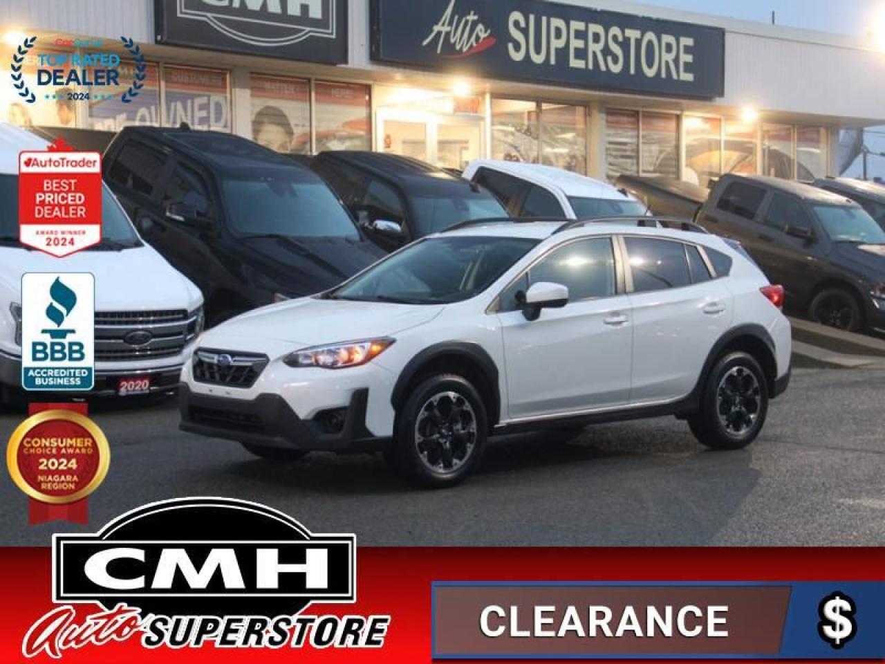 Used 2021 Subaru XV Crosstrek Convenience  CAM ADAP-CC LANE-SENS for sale in St. Catharines, ON