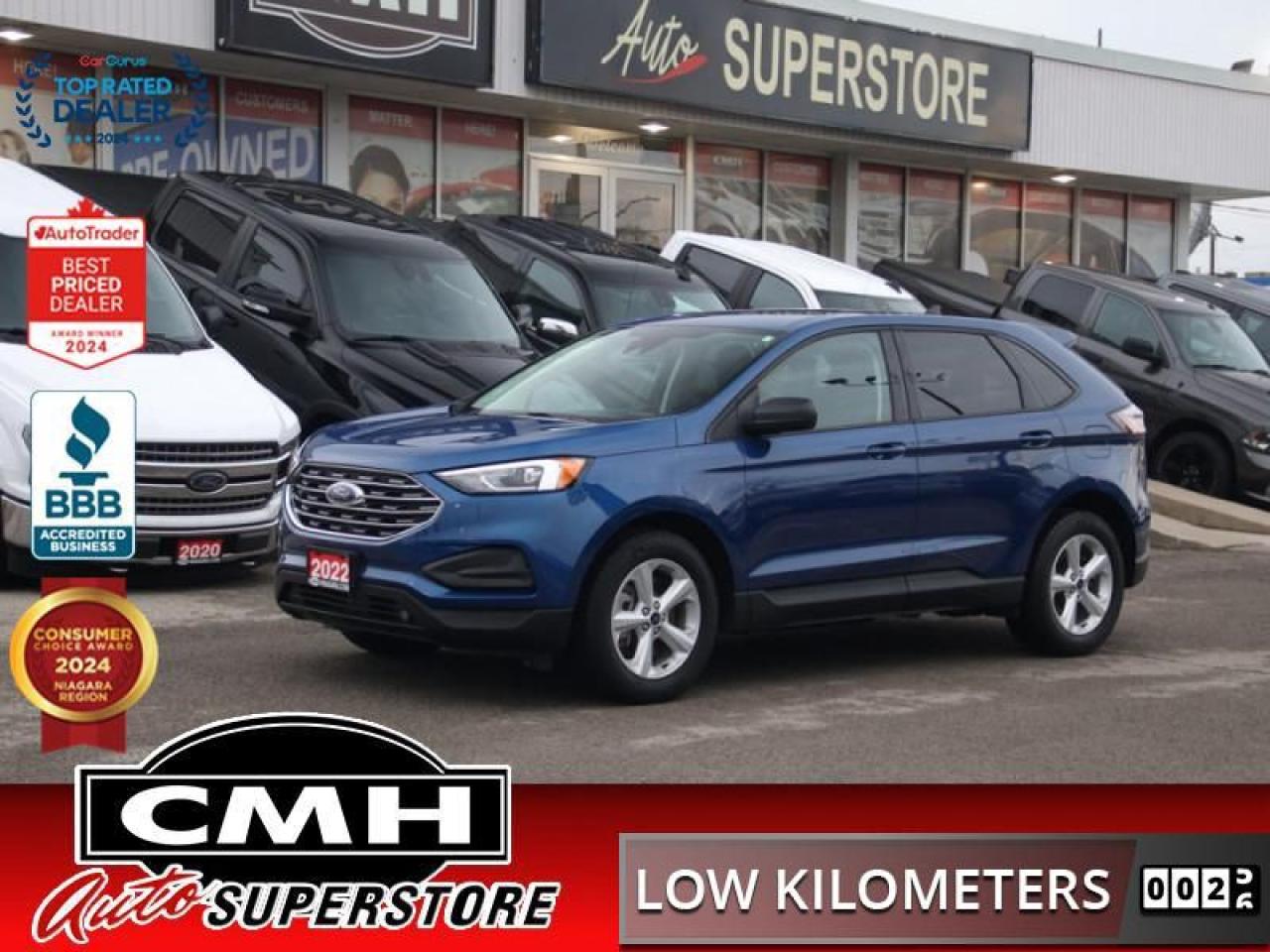 Used 2022 Ford Edge SE  CAM BLIND-SPOT APPLE-CP 18-AL for sale in St. Catharines, ON